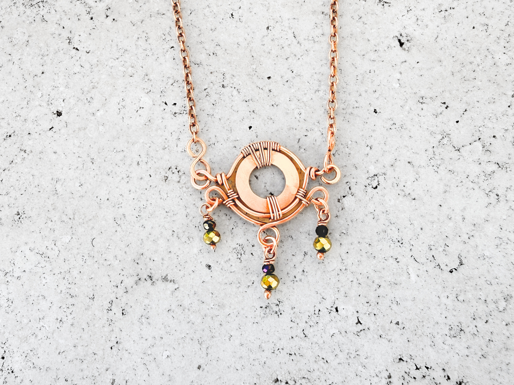 Ojo de Cobre Necklace