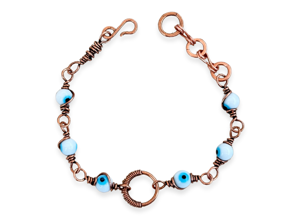 Blue Evil Eye Bracelet