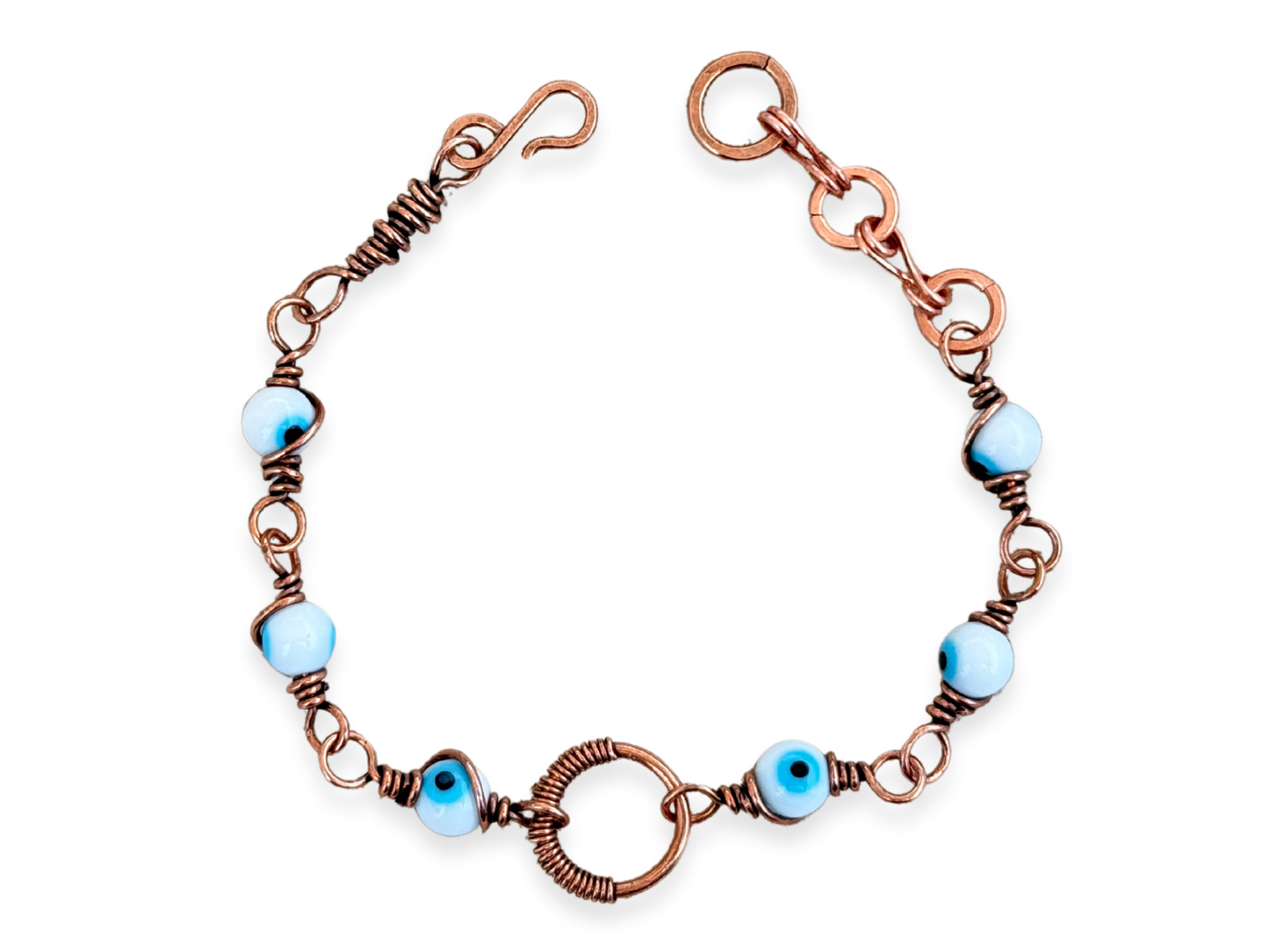 Blue Evil Eye Bracelet