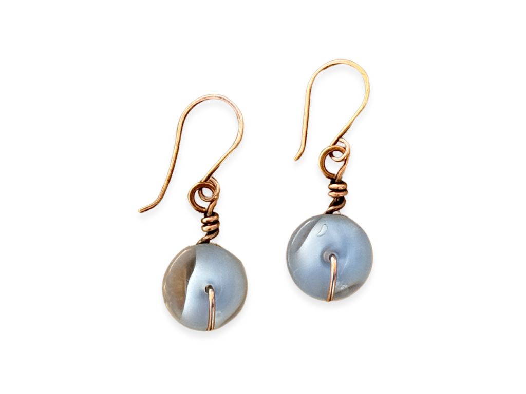 Sky Marble Earrings