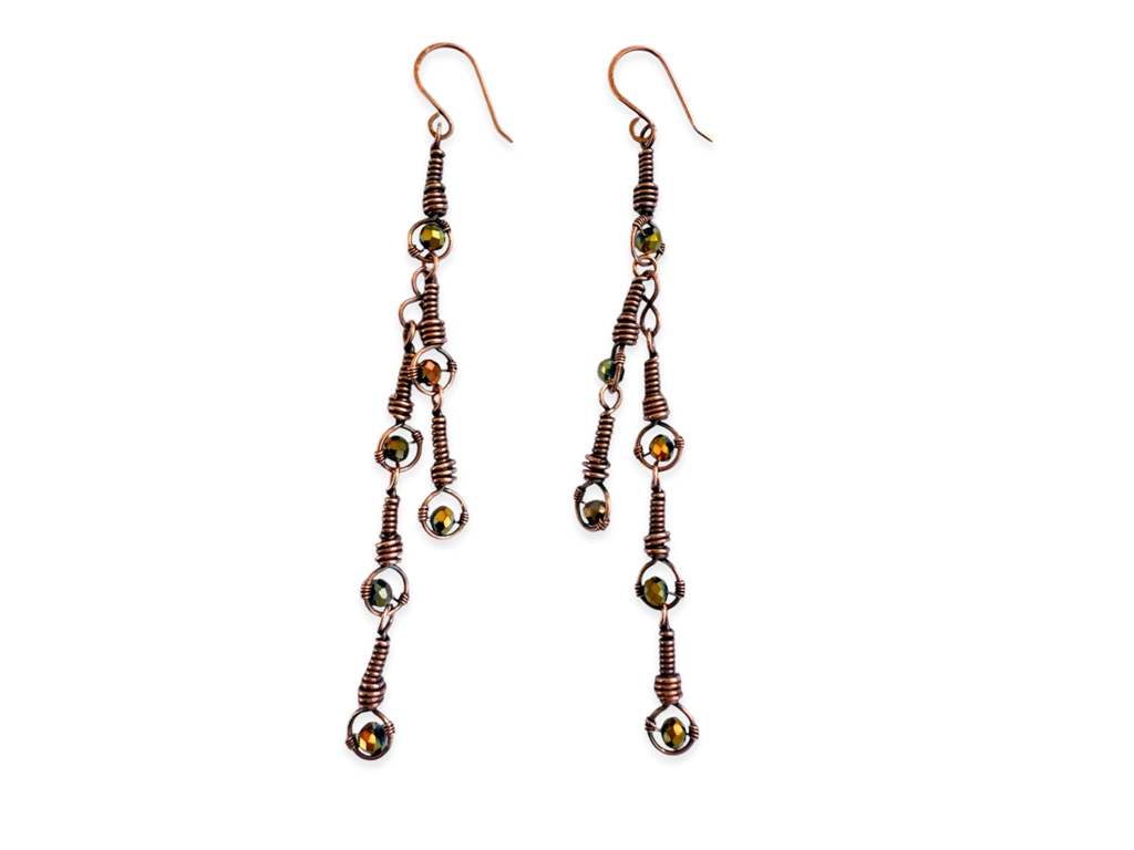 Yellow Sway Earrings
