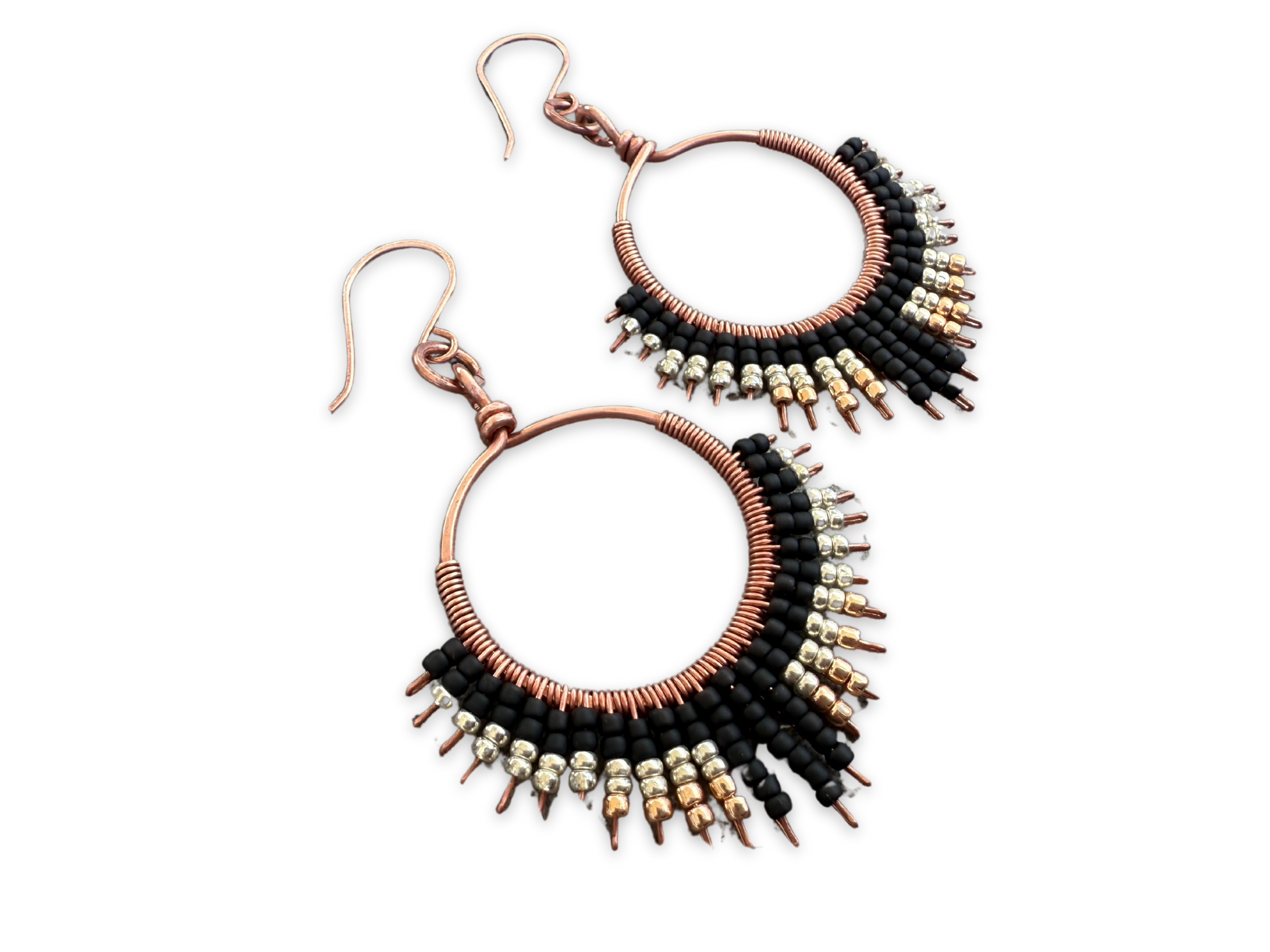 Silverlight Beaded Earrings