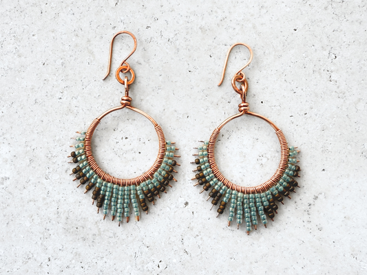 Zephyr Beaded Earrings