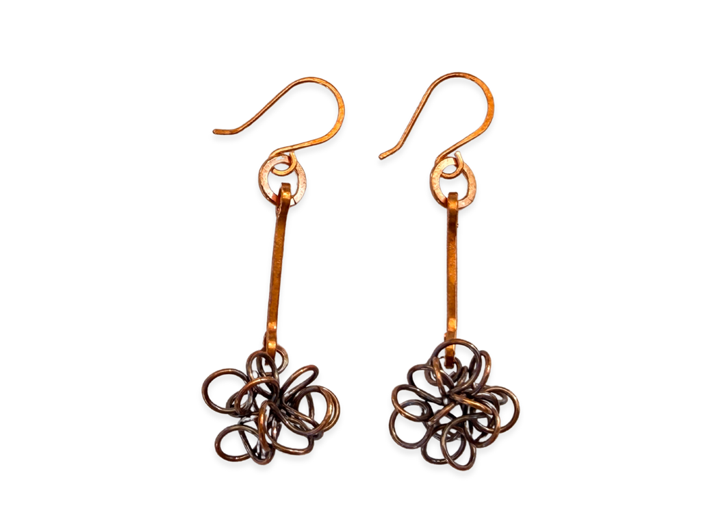 Atomic Drop Earrings