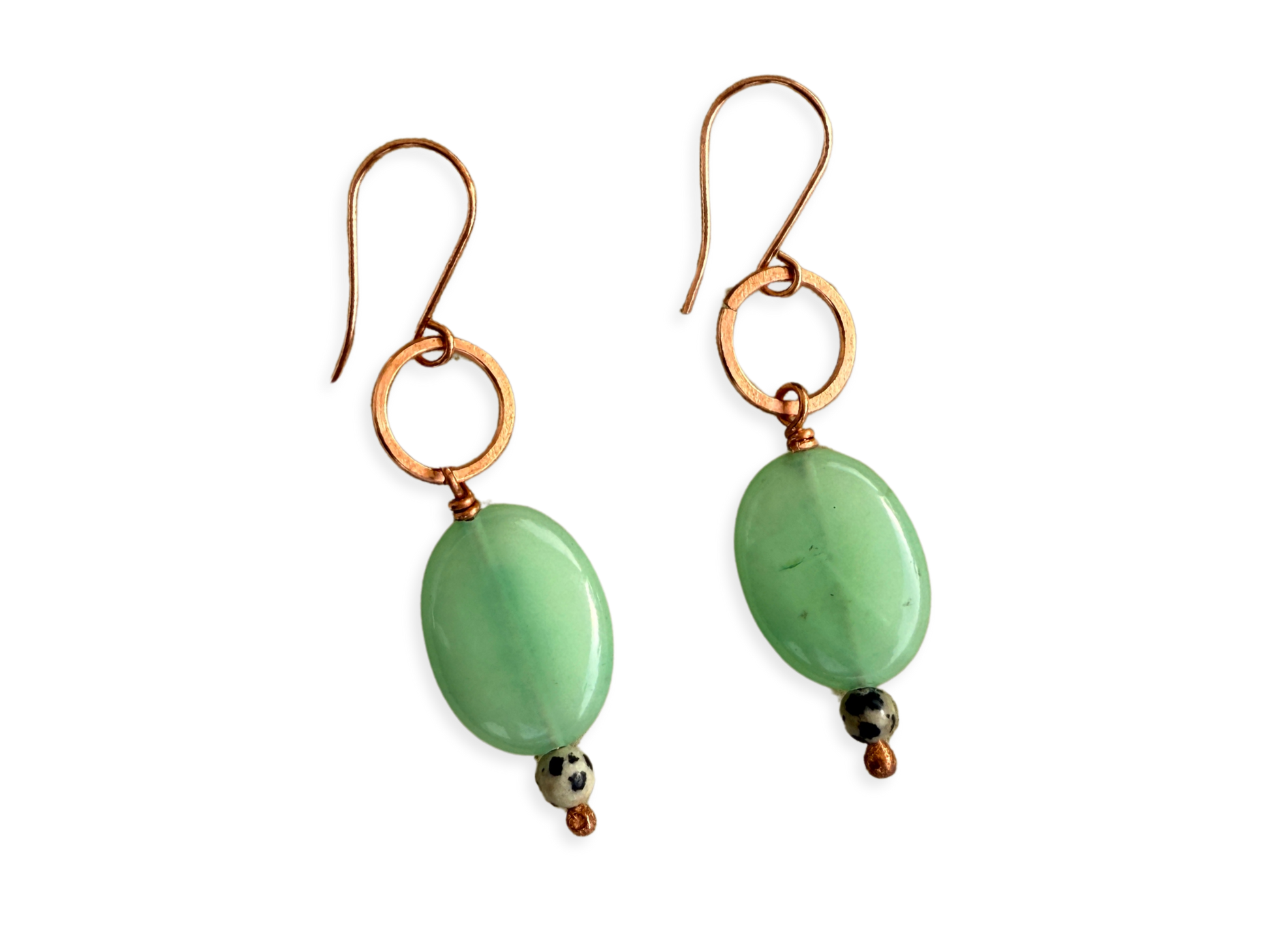 Mint Drop Earrings