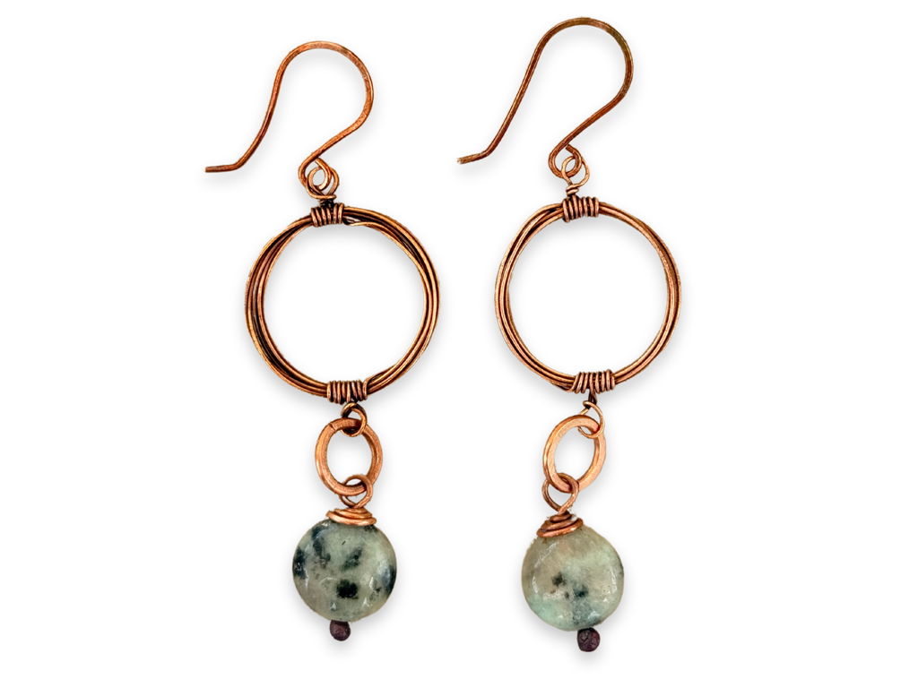 Kiwi Jelly Earrings