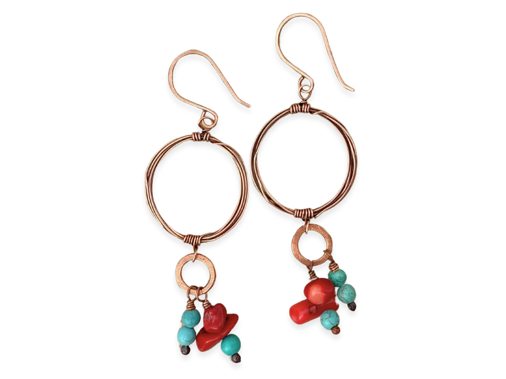 Chroma Hoop Dangles
