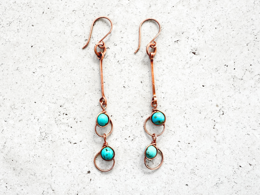 Turquoise Dew Earrings