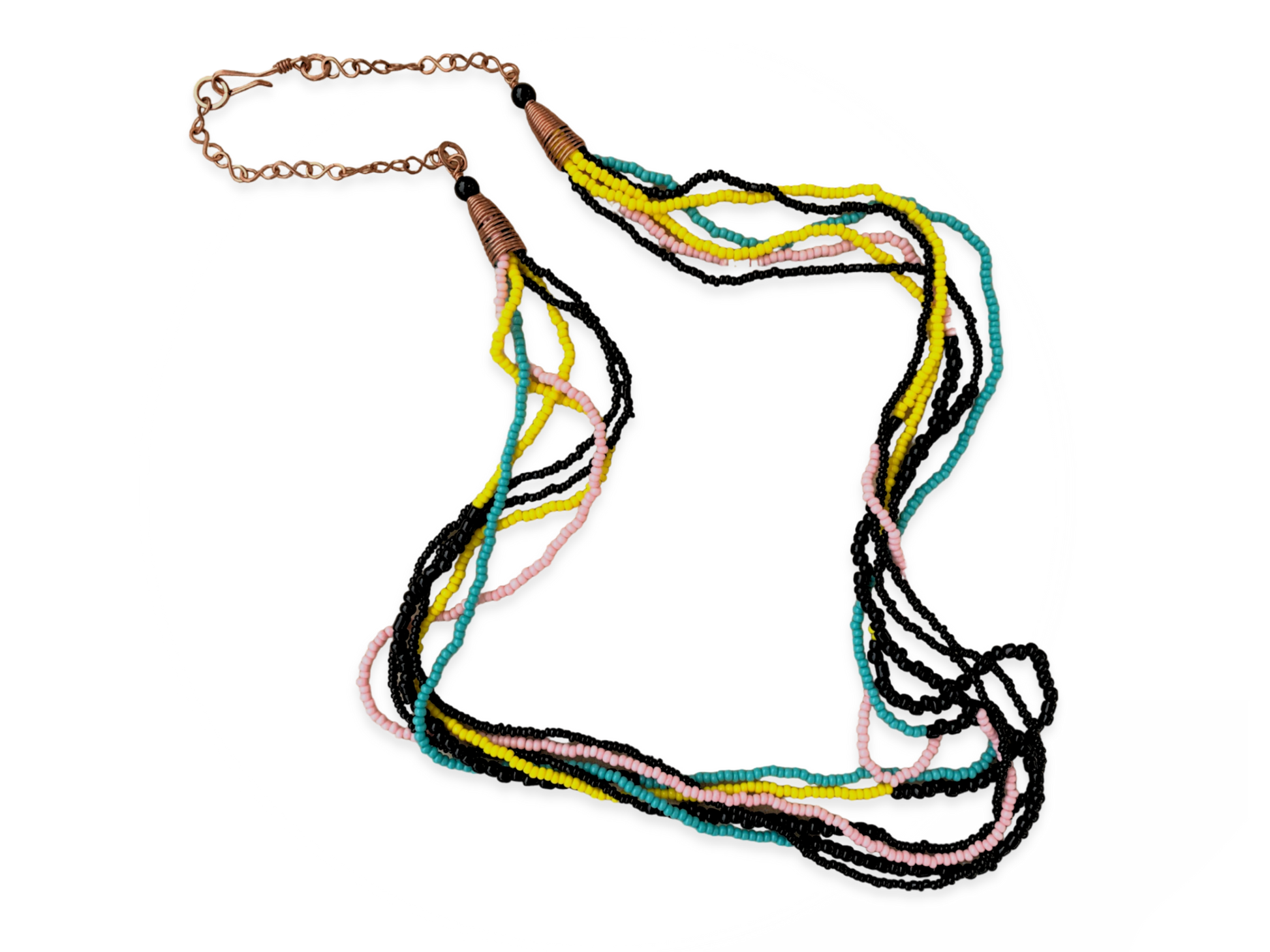 Galaga Multi Strand Necklace