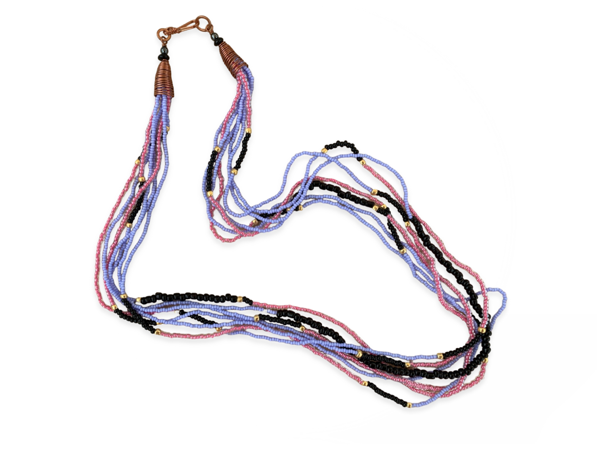 Miami Vice Multi Strand Necklace
