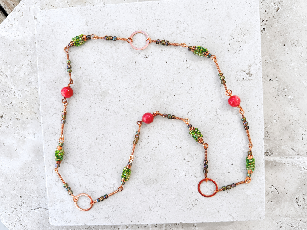 Guava Statement Necklace