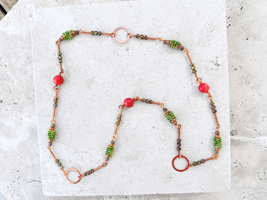 Guava Statement Necklace