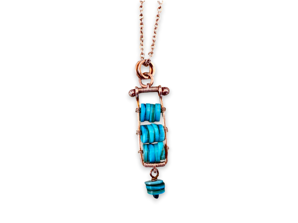 Buoy Pendant Shell Necklace