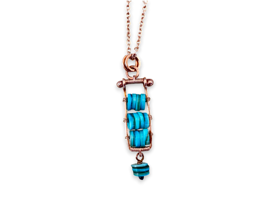 Buoy Pendant Shell Necklace