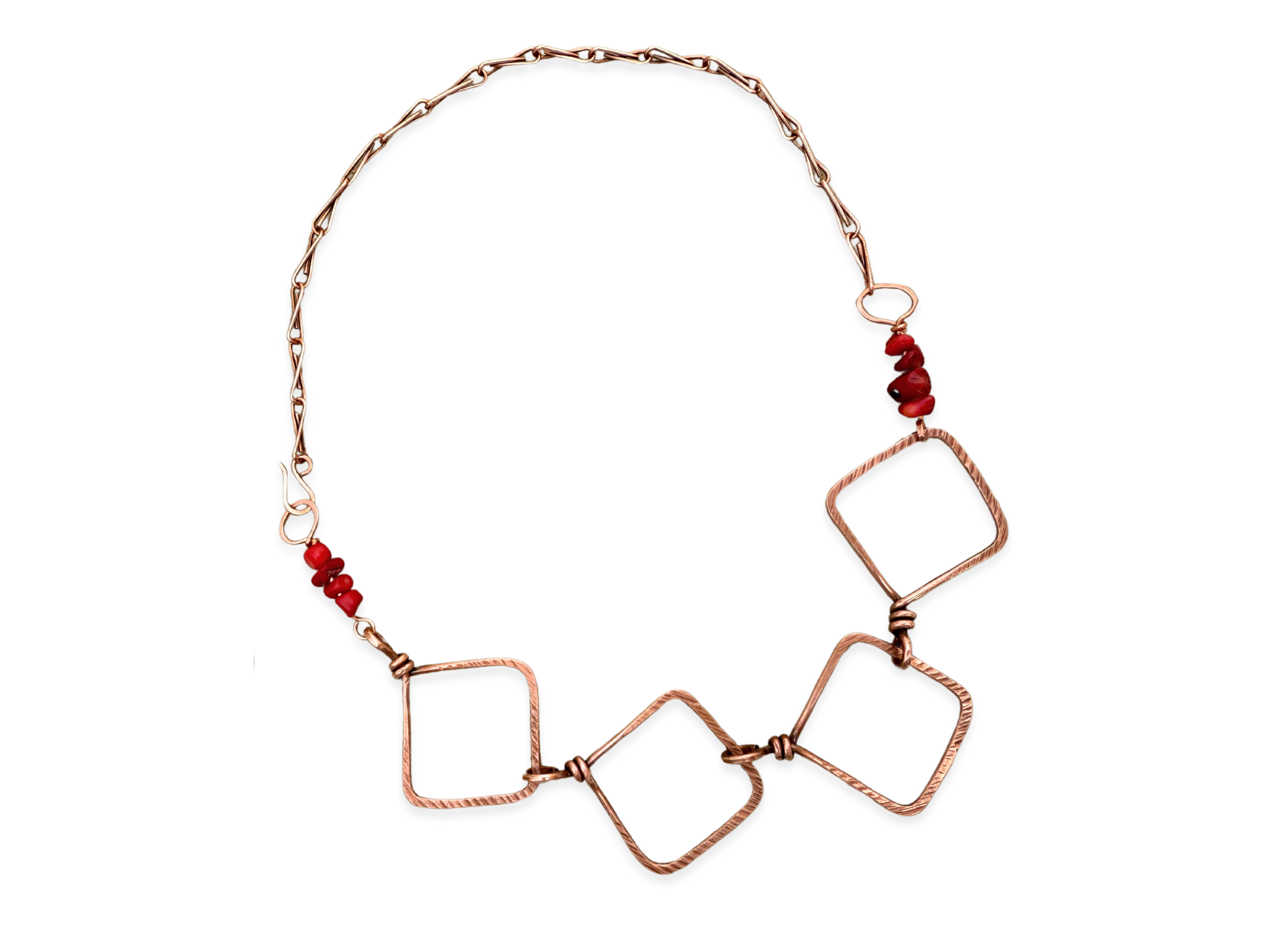 Coral Polyp Bib Necklace