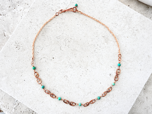 Mesolink Turquoise Choker