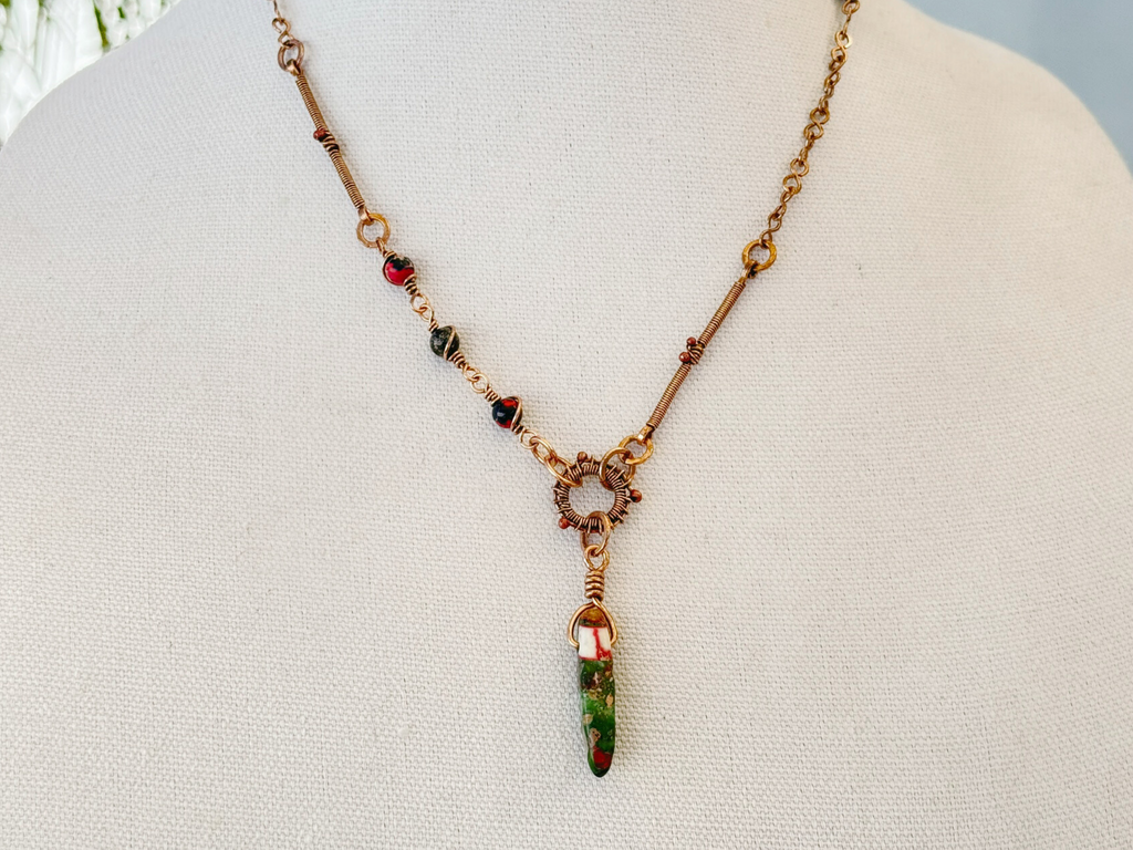 Wetlands Rosary Necklace