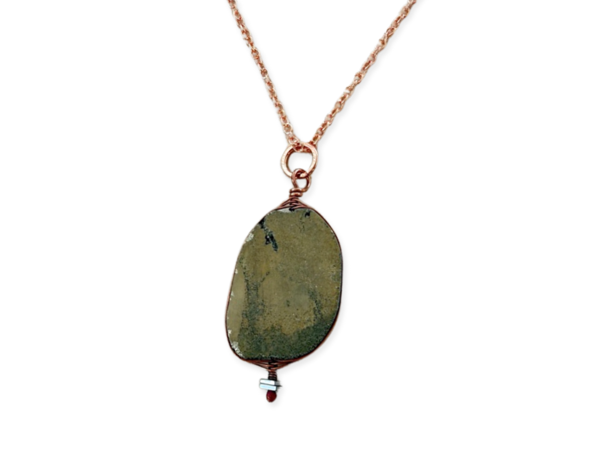 Pyrite Pendant Necklace