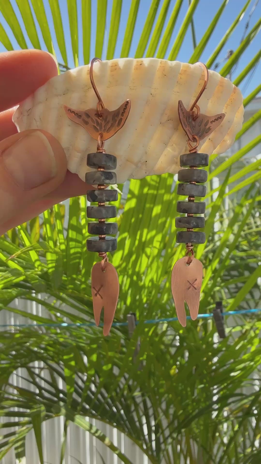 Barracuda Dangle Earrings
