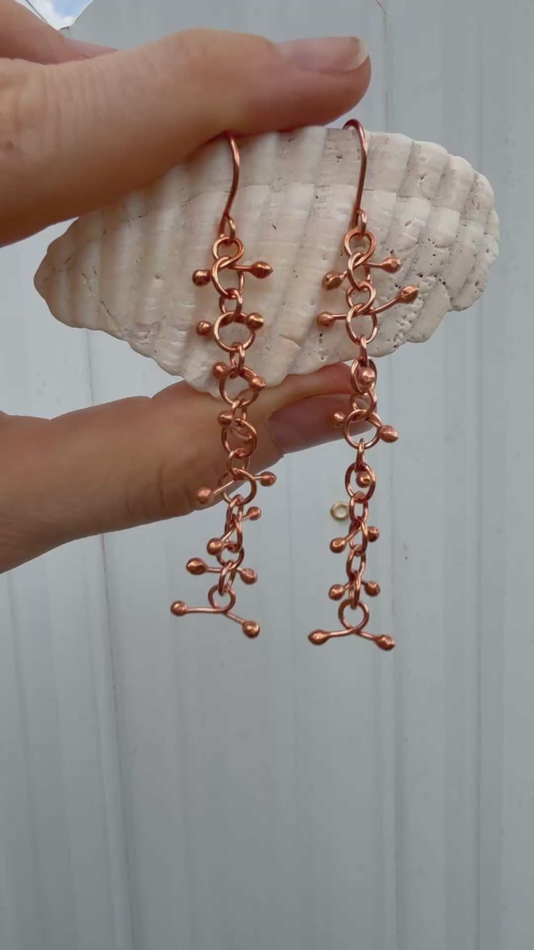 Spiny Dangle Earrings