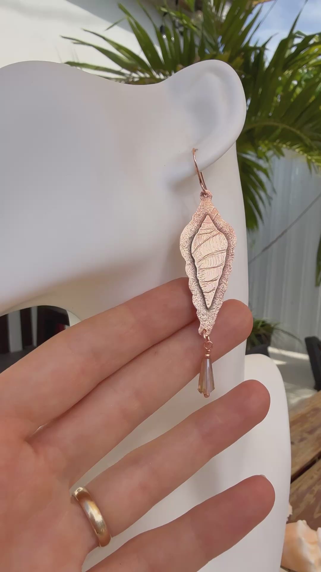 Cone Shell Earrings