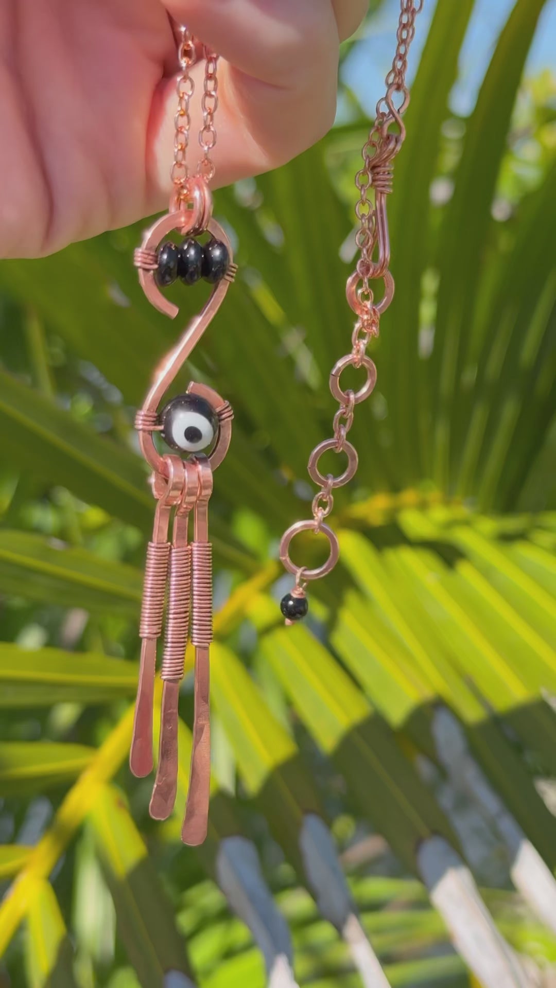 Evil Eye Infinity Pendant Necklace