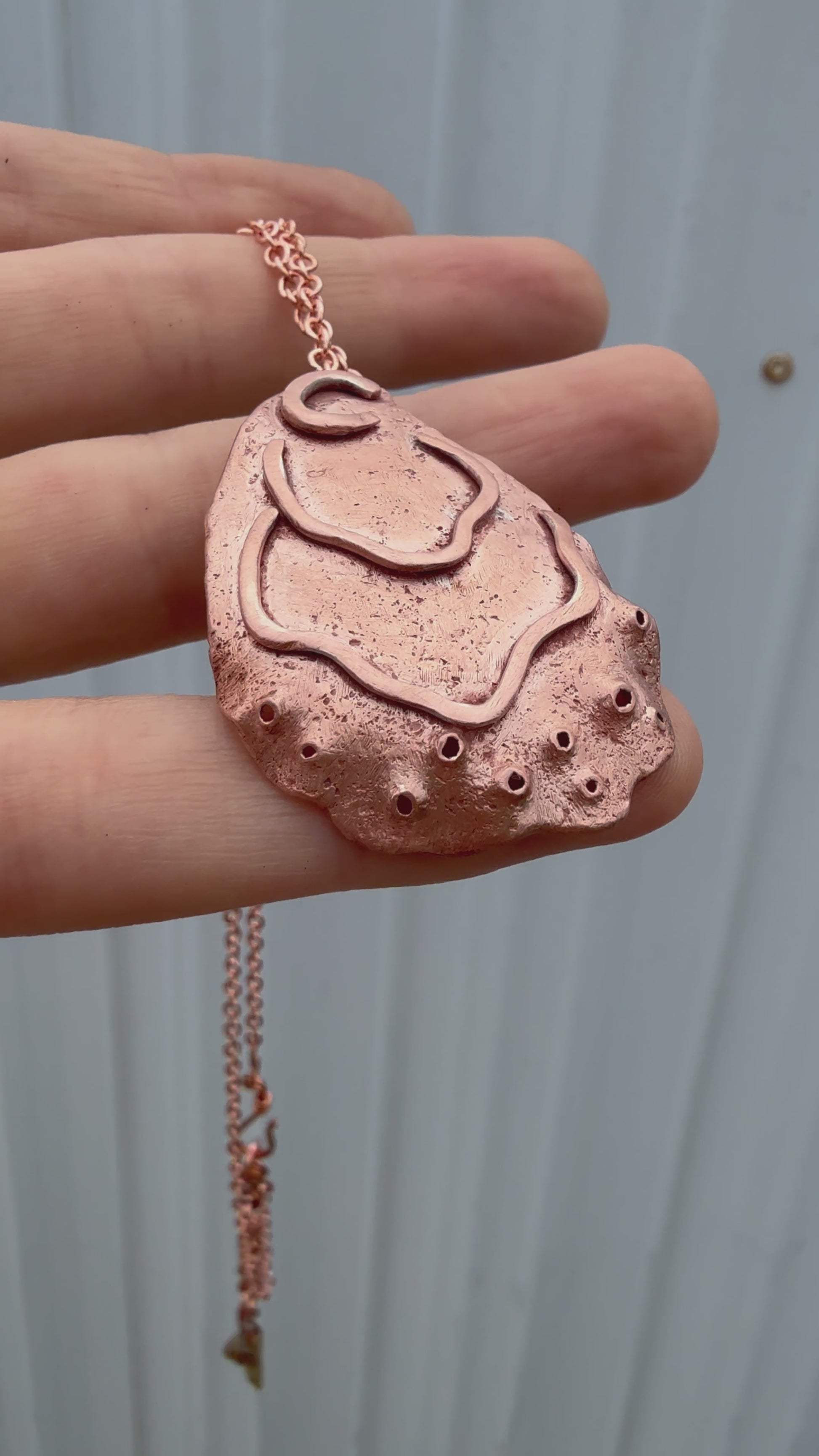 Oyster Pendant Necklace