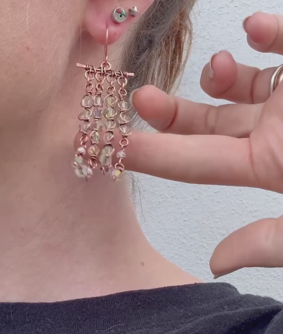 Crystal Chandelier Earrings